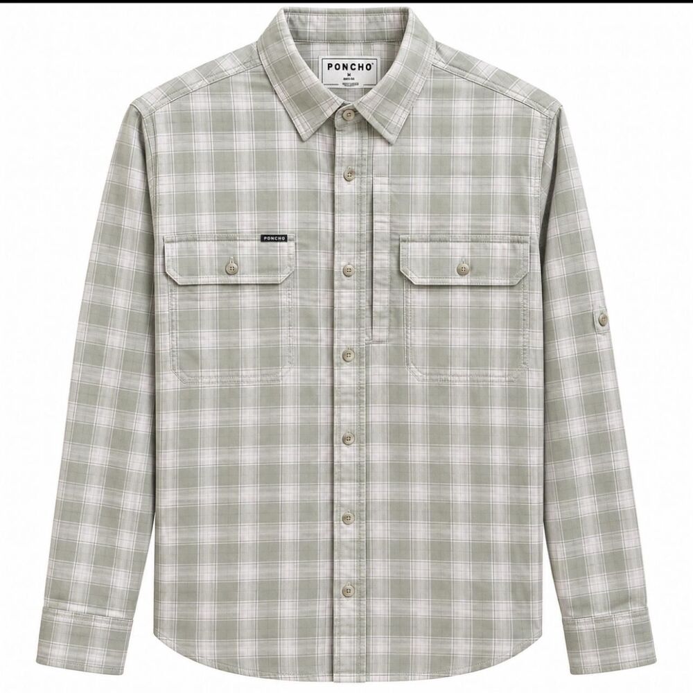 Poncho-outdoors Men's multi Shirt